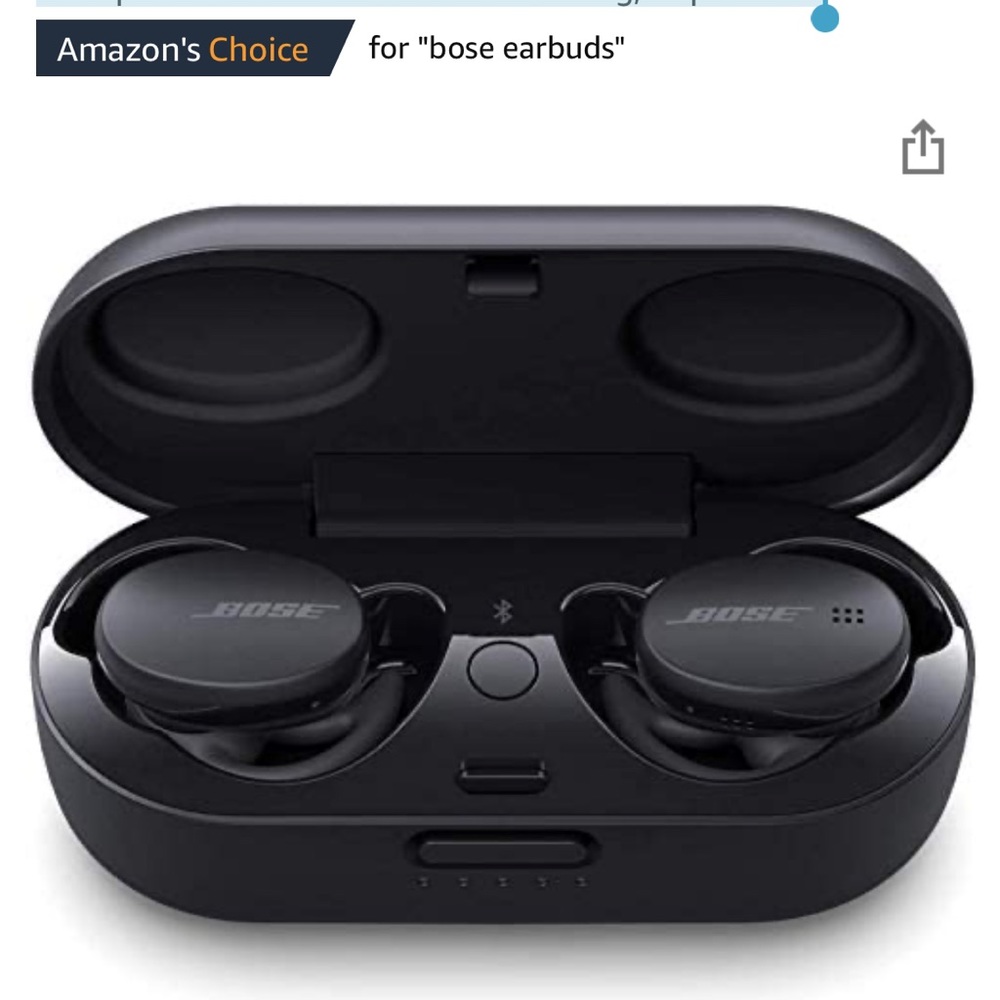 Bose Earbuds Like New All Black